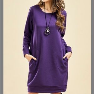 Long Sweatshirt Tunic/Dress